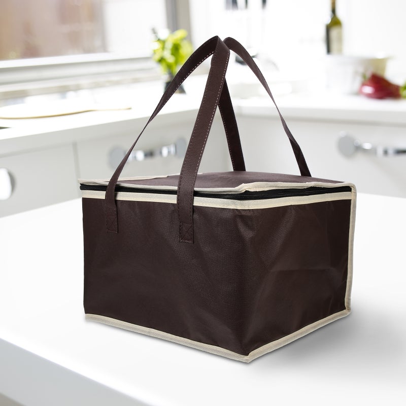 Insulated Grocery Bag Food Bag Non-woven Fabric Bag Cake Wrapping Pouch - Image 3