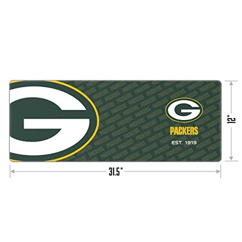 YouTheFan NFL Green Bay Packers Logo Series Desk Pad SMU - Image 3