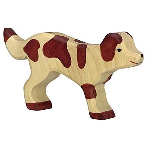Holztiger Farm Dog Toy Figure - Image 1