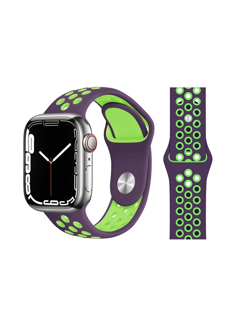 Perfii - 3pcs Watch Bands Replacement for Apple Watch Strap Compatible with Apple Watch 49/46/45/44/42mm Series 10/9/8/7/6/5/4/SE/Ultra - Image 1