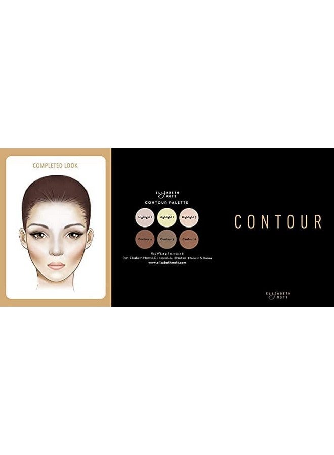 Elizabeth Mott Bronzer Contour Kit & Highlighting Powder - Cruelty Free & Paraben Free - 6 Shades for a Natural Glow - Image 4