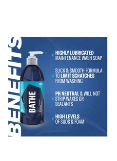 Gyeon GYEON Bathe 1000ml - The Best Car Wash Soap for your Ceramic Coating - Highly Lubricated Car Shampoo - High Foaming Car Soap - Can be used in a Pressure Washer Cannon  - Image 3