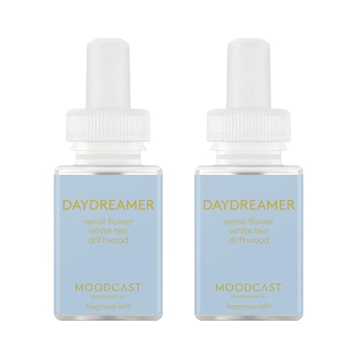 Pura & Moodcast Home Scent Refill - Smart Home Air Diffuser - Up to 120-Hours of Luxury Fragrance per Refill - Home Essential - Clean & Safe Diffuser Fragrance - 2 Pack, Daydreamer - Image 1