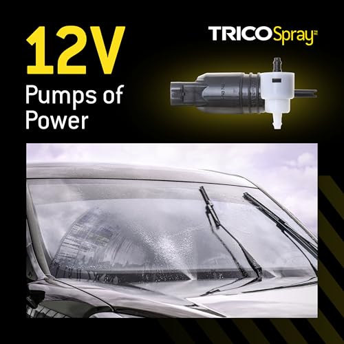 TRICO Spray Automotive Replacement Windshield Washer Pump (11-614) Fits Select BMW, Buick, Cadillac, Chevy, Dodge, GMC, Honda, Jeep, Mercedes-Benz, Ram, and Volkswagen Model Years - Image 2