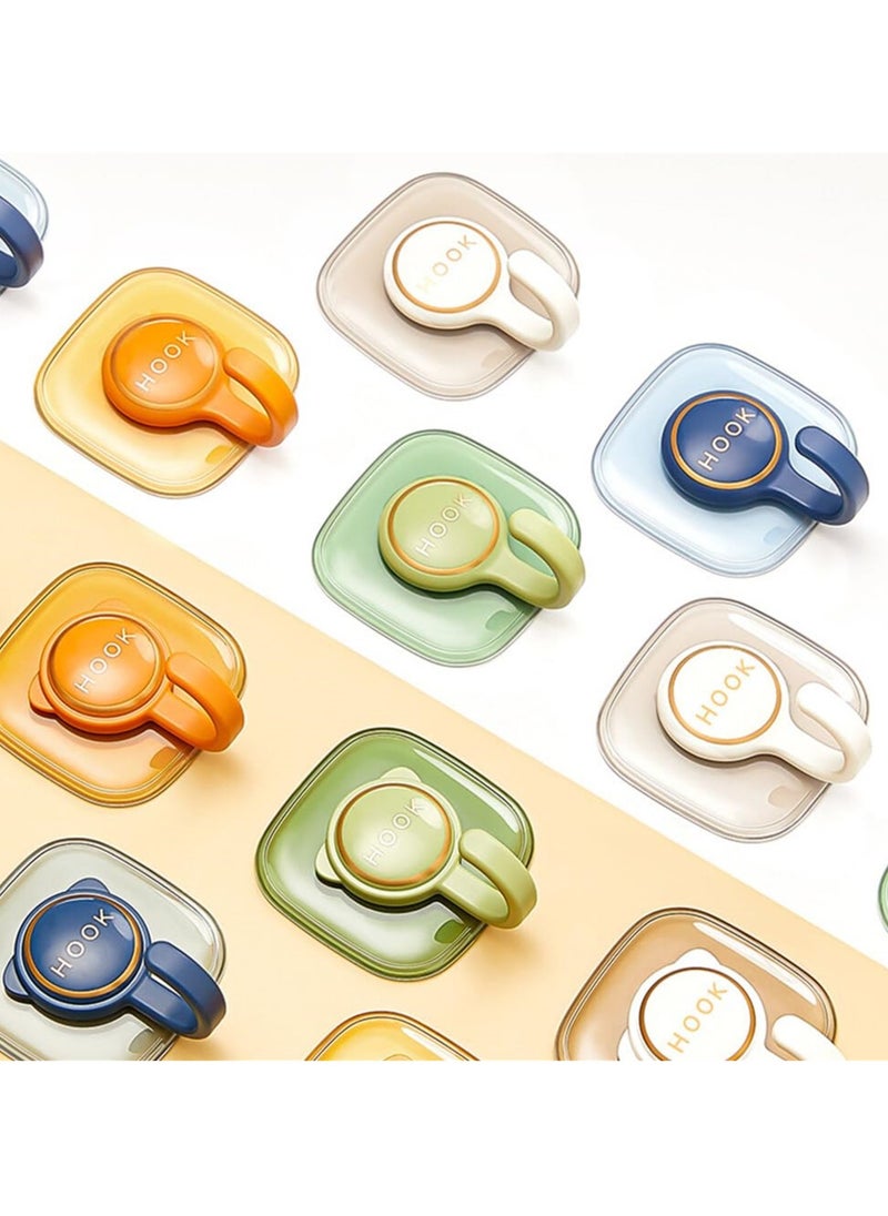 Self Adhesive Cat Shape Hooks, Decorative Utility Hooks, Waterproof Hooks for Bathroom, Entryway, Kitchen, Wall-Mounted, Multi-Purpose for Hanging Bags, Keys, Coats, Towels, Kitchen Tools, 8 Pieces - Image 2