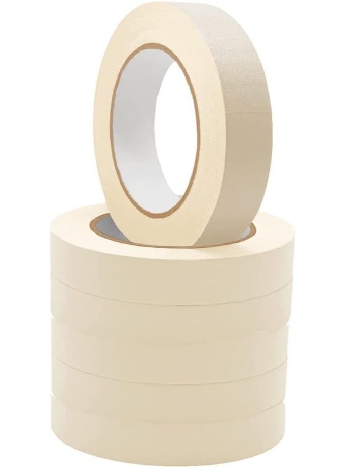 Sharpdo Masking Tape 1 Inch x 20 Yards - Strong Adhesive Tape for Painting, Decorating, DIY, Home, Office, School, and Crafts  - Image 1