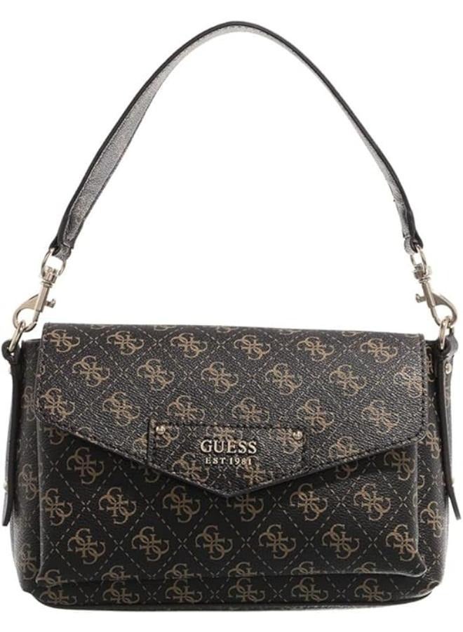 GUESS GUESS Womens Eco Brenton Flap Shoulder Bag\BAGD006  - Image 1