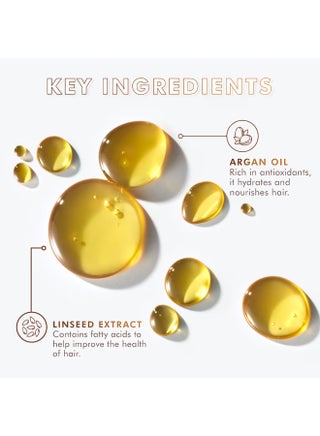 Treatment Oil for All Hair Types, Argan Oil Hair Serum, 100ml – Smooth, Shine & Frizz Control - view 3