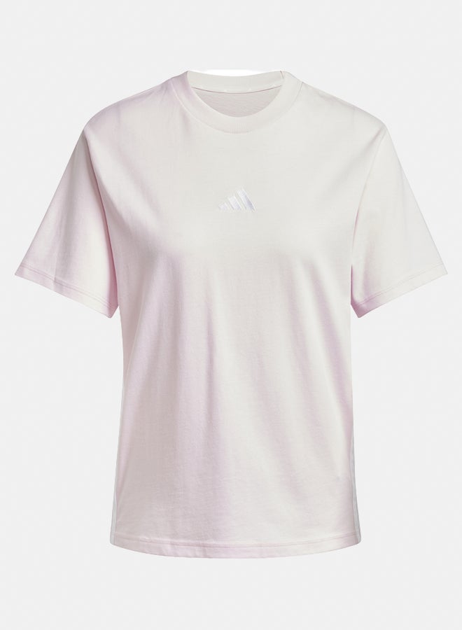 Adidas essentials 3-stripes cotton women's t-shirt - Image 2