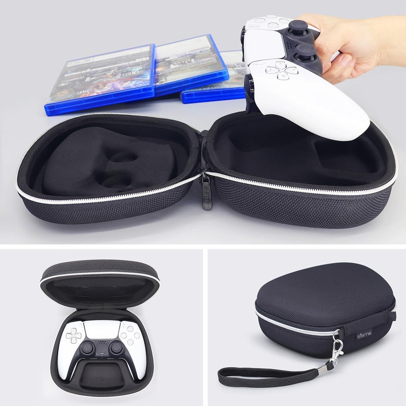 sisma Carry Case Compatible with PS5 DualSense Wireless Controller, PlayStation 5 Controller Travel Protective Case Home Safekeeping Storage Bag - Image 2
