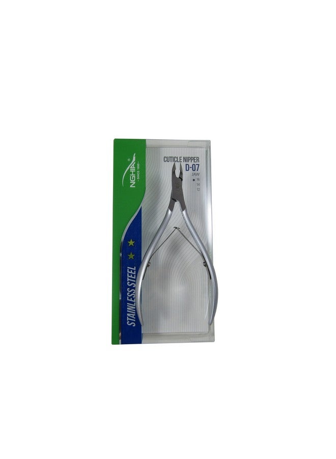 NGHIA Stainless Steel Cuticle Nipper C07 (Previously D07) Jaw 16 - Image 1