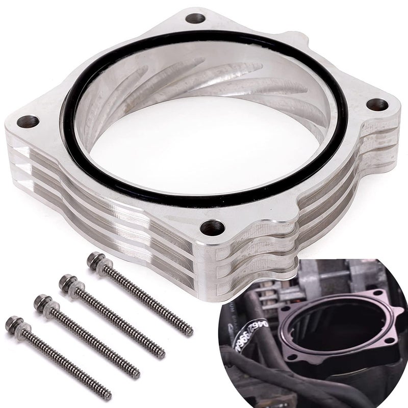 RJSPHH Throttle Body Spacer For 2009-2018 Dodge RAM 1500 2500 3500 5.7l v8 - Image 1