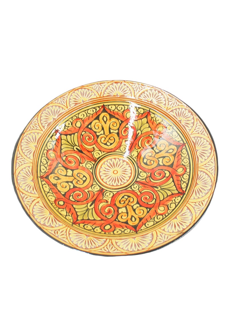 Moroccan Hand Painted Plate Carving Work 36 X 8 cm - pzsku/Z2664984F4858059187C1Z/45/1741435991/c4bb8a6d-9a7f-4c9f-abfa-748c3e8fc23e