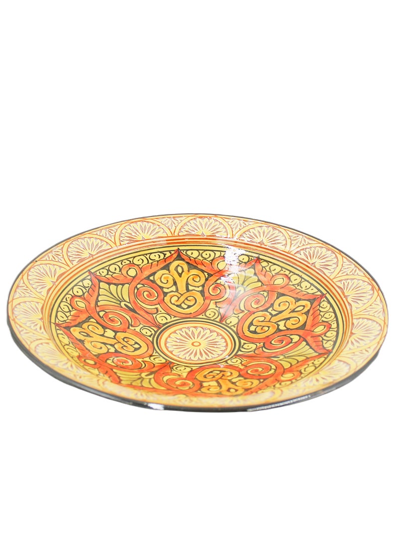 Moroccan Hand Painted Plate Carving Work 36 X 8 cm - pzsku/Z2664984F4858059187C1Z/45/1741436047/1d851bbc-a0e6-47f4-b7a2-486f180d1d66