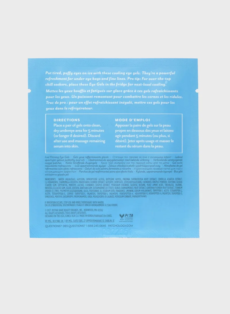Patchology Serve Chilled Iced Eye Gels - Single  - *New S1 2023