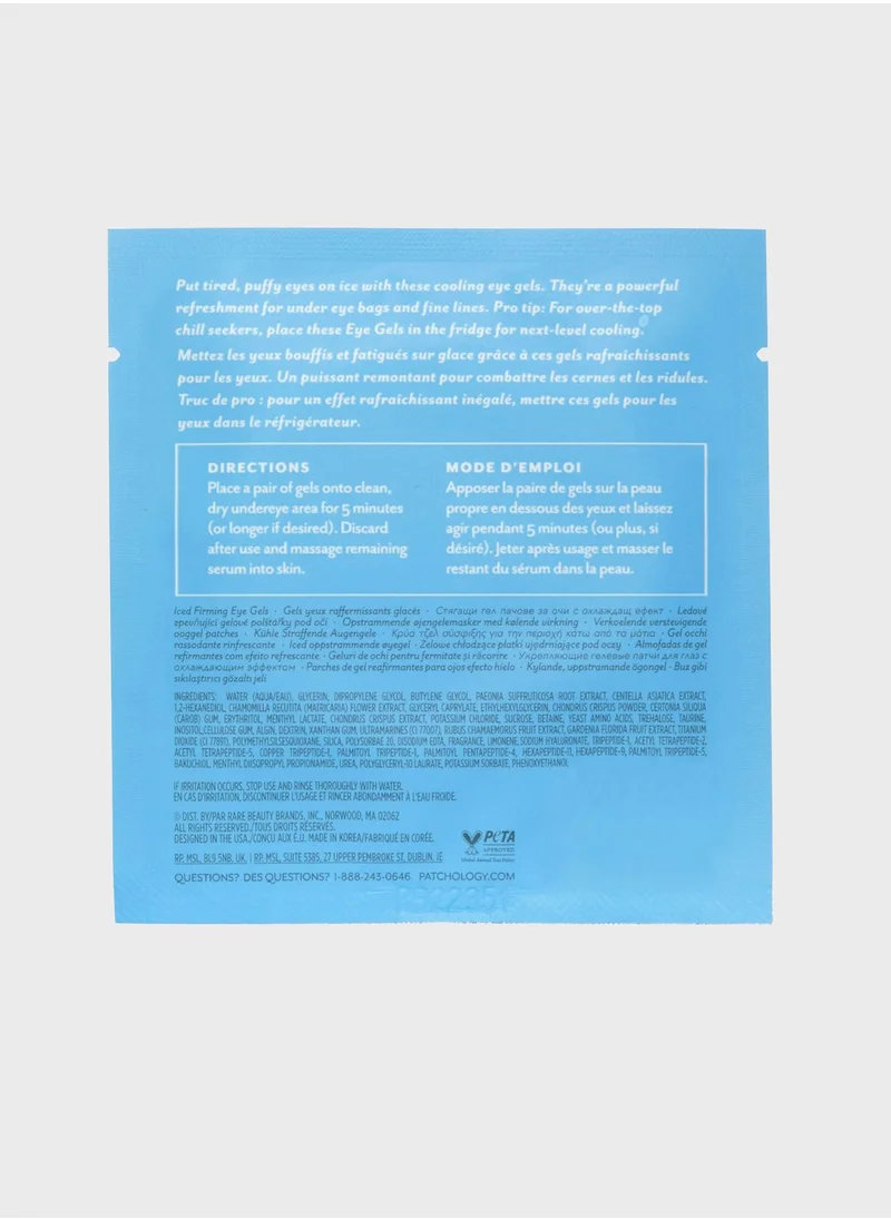 Patchology Serve Chilled Iced Eye Gels - Single  - *New S1 2023
