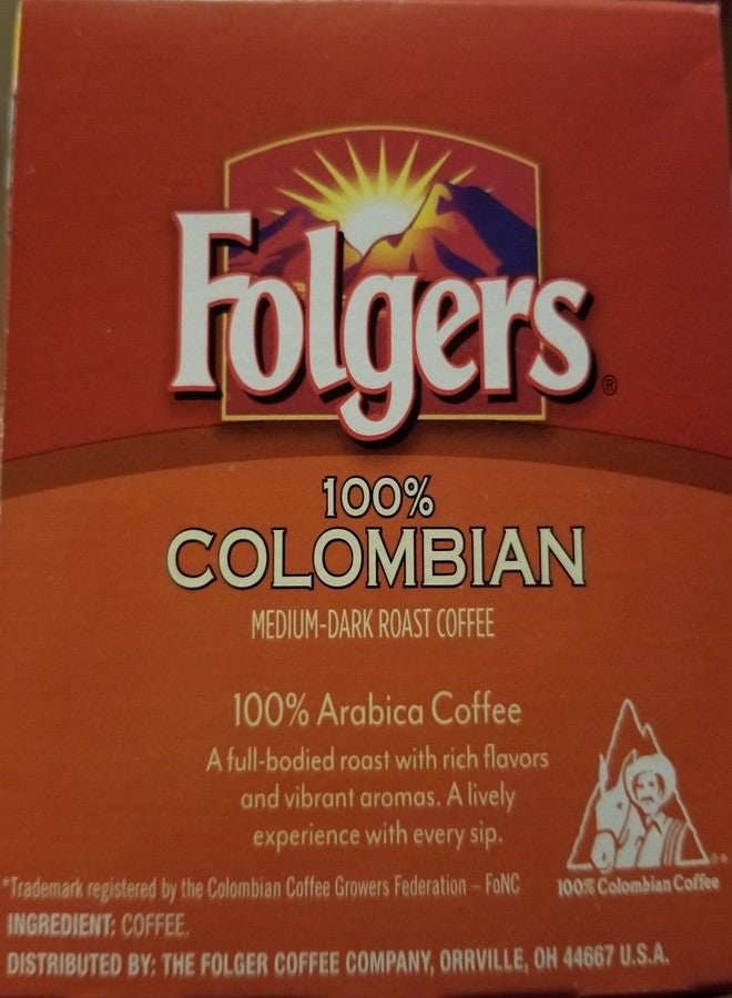 Folgers, Gourmet Selections Keurig Brewed Medium Dark KCup12 ct, Lively Columbian, 12 Count - Image 3