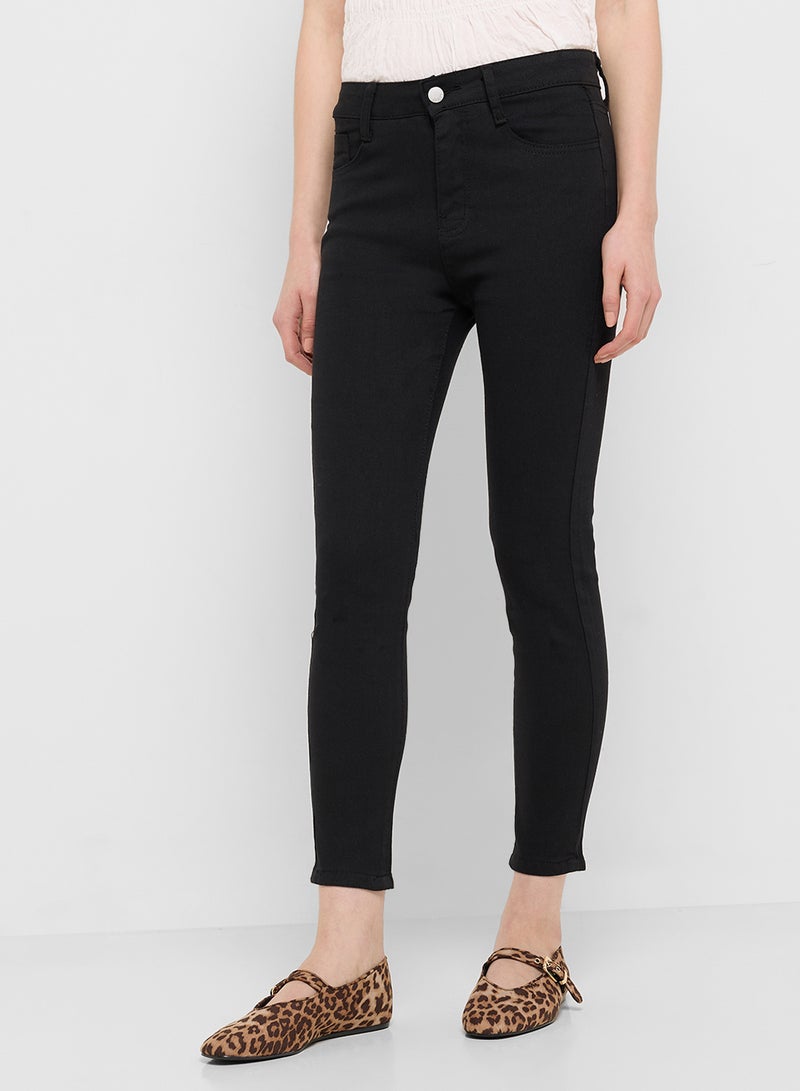 جينجر جينز سكيني بخصر مرتفع - Image 1