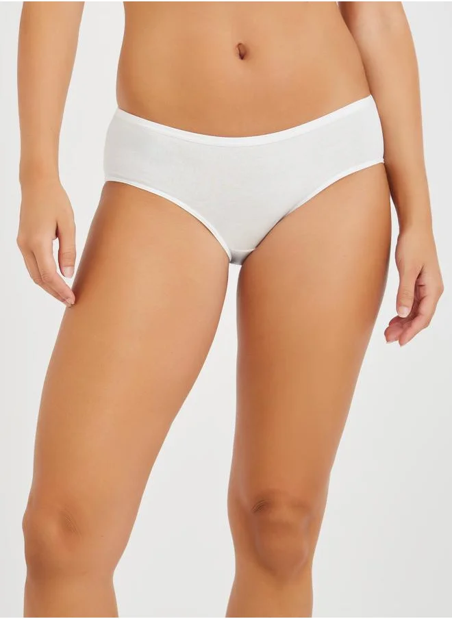 ستايلي Styli Pack of 5 - Solid Hipster Briefs