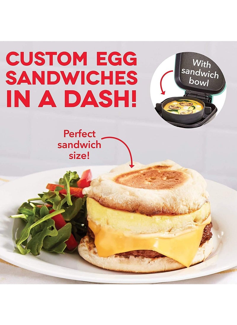Generic - Sandwich Machine, Egg Bite Maker With Four Silicone Molds, Lightweight And Portable Sandwich Maker, Durable Electric Toaster With Auto Shut Off Function, (1pc, 110v) - Image 1