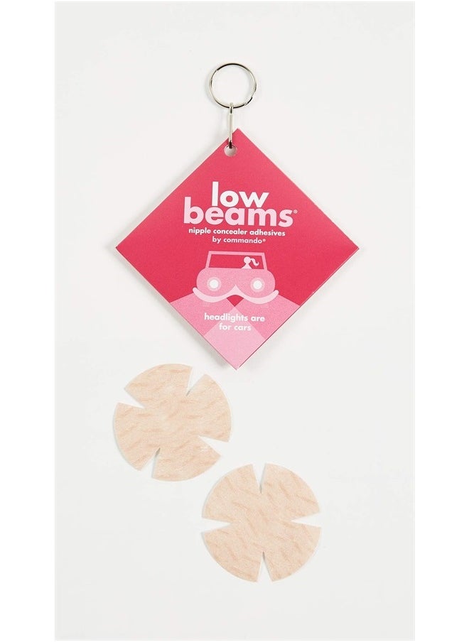 COMMANDO Low Beams Nipple Concealer Adhesives, one Size Natural  - Image 2