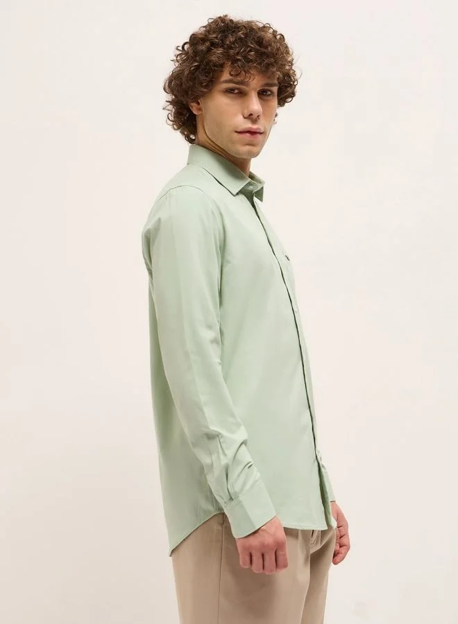 THE BEAR HOUSE Men's Shirt for Casual and Formal Wear | Classic Button-Down Style for Office, Daily Use, Travel, Events & All-Season Outfits | Versatile & Stylish Wardrobe Essential for Every Occasion