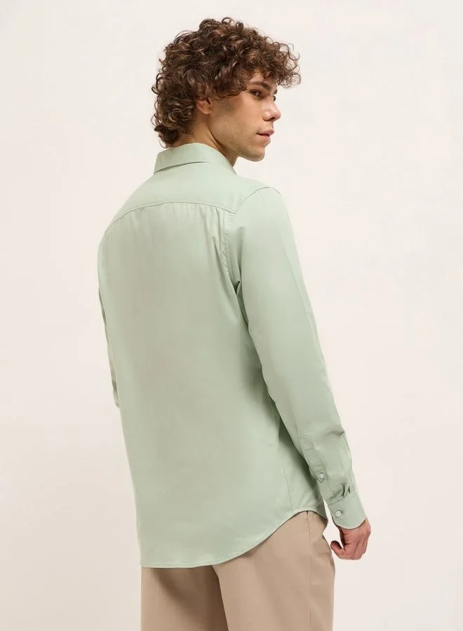 THE BEAR HOUSE Men's Shirt for Casual and Formal Wear | Classic Button-Down Style for Office, Daily Use, Travel, Events & All-Season Outfits | Versatile & Stylish Wardrobe Essential for Every Occasion