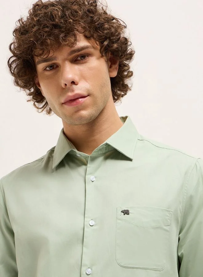 THE BEAR HOUSE Men's Shirt for Casual and Formal Wear | Classic Button-Down Style for Office, Daily Use, Travel, Events & All-Season Outfits | Versatile & Stylish Wardrobe Essential for Every Occasion