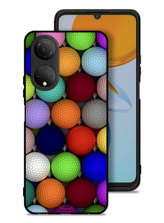 Tolwak Honor X7 Protective Case Cover Balls Abstract Art - Image 1