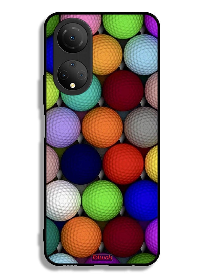 Tolwak Honor X7 Protective Case Cover Balls Abstract Art - Image 2