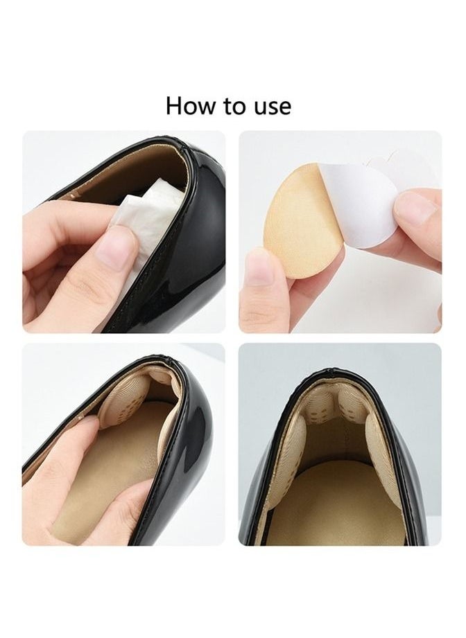 We Happy 10 Pcs Set Of We Happy  Shoe Insoles Size Adjust Adhesive Heel Liner Protector Grips  - Image 2