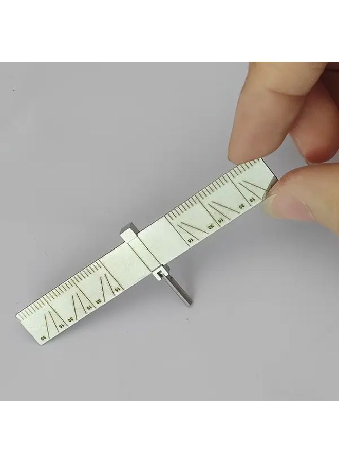 مسطرة قياس الزوايا مع منقلة توجيه قابلة للاستبدال (قطعة واحدة) - Image 1