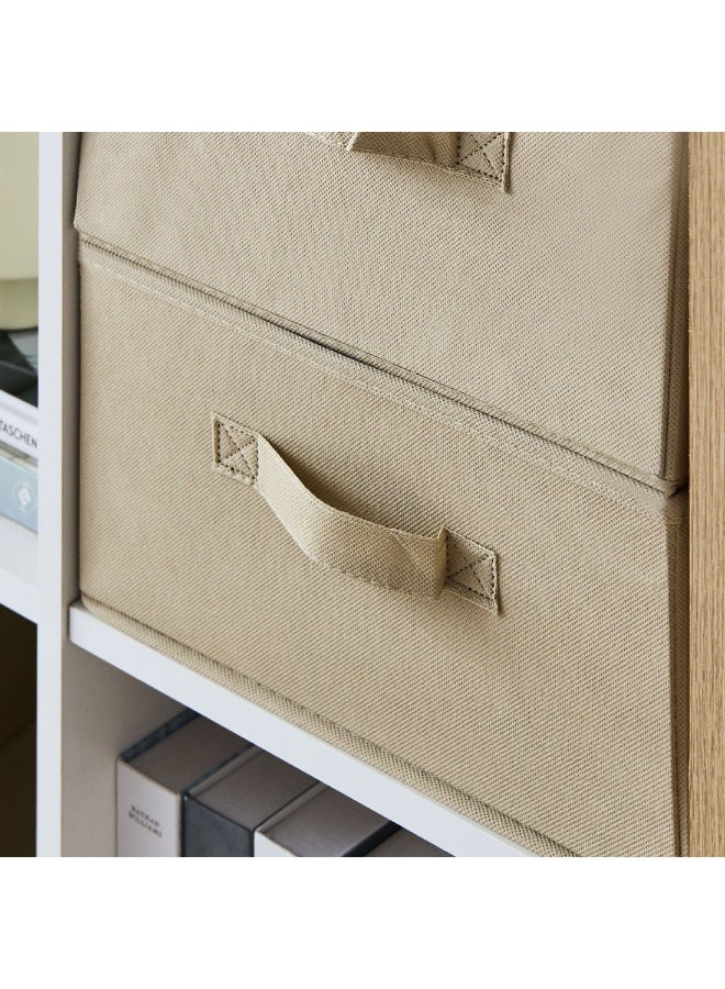 Home Box Olive Cube Fabric Box 33 x 16.5 x 32 cm - Image 3