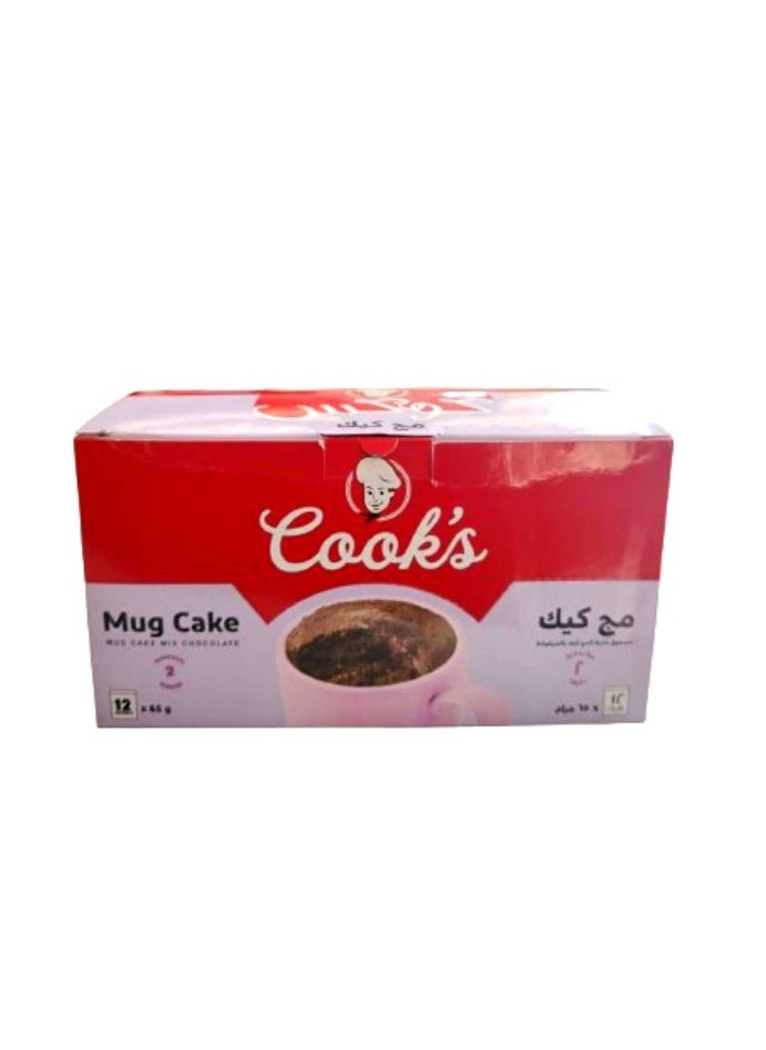 Cook's Mug Cake Mix - 65 grams Pack of 12  - Image 2