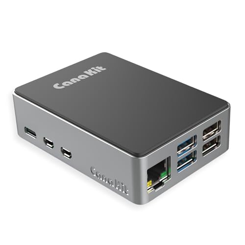 CanaKit مجموعة البداية CanaKit Raspberry Pi 5 PRO - ألمنيوم (إصدار 128GB) (8GB RAM) - Image 2