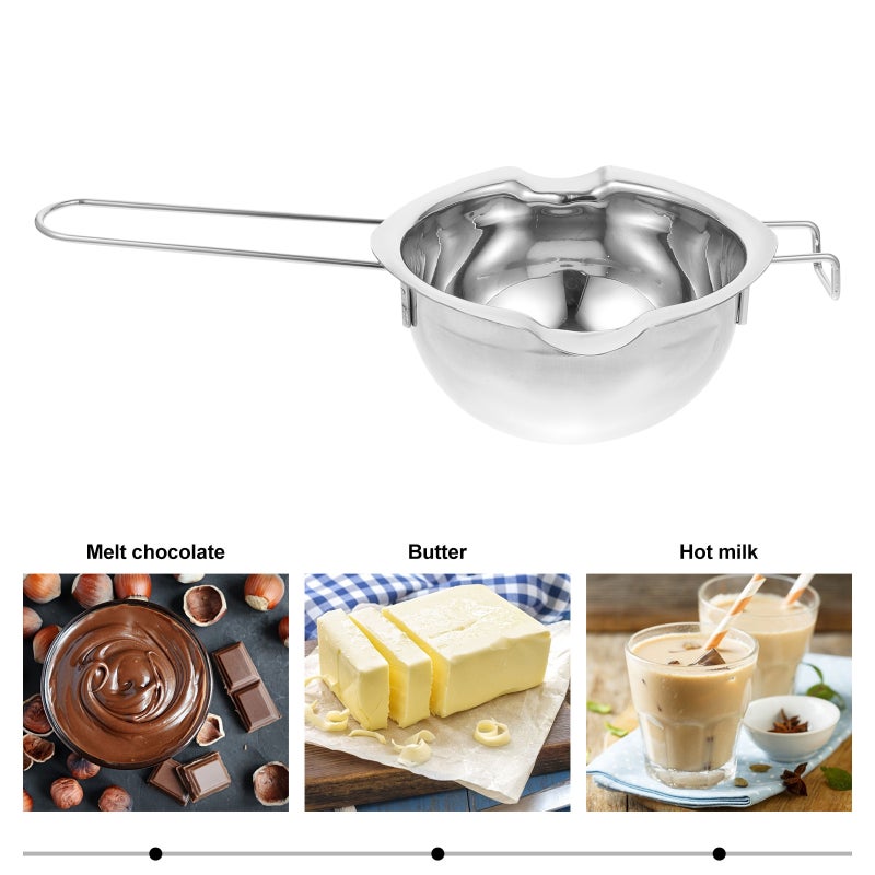 1pc Stainless Steel Chocolate Melt Pan Baking Pan Butter Melt Bowl - Image 1