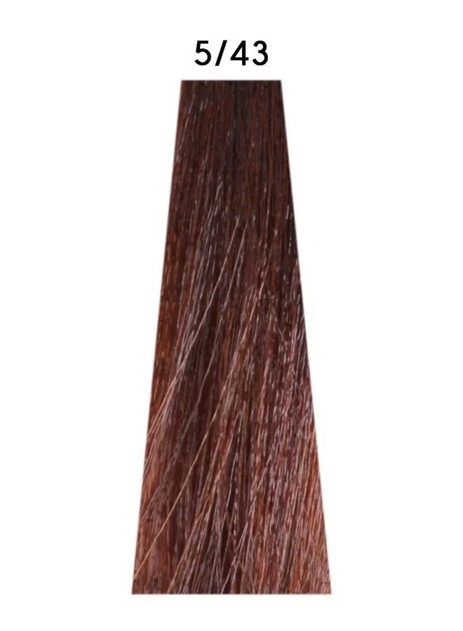 Alter Ego Italy Technofruit Hair Color 5.43 Light Chestnut Copper Golden 100 Ml - Image 2