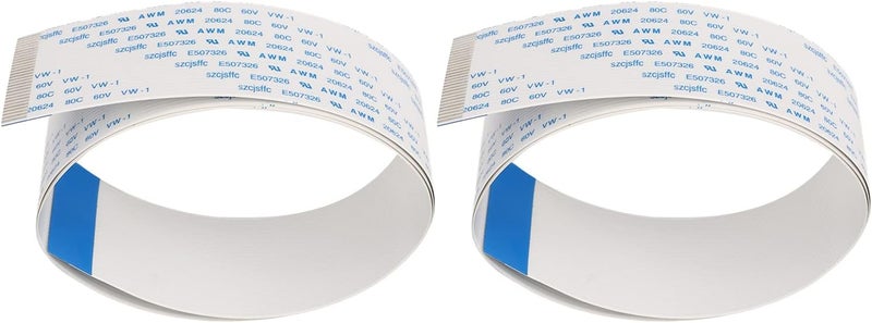Transparent body Printer FFC, PET Copper Printers Flexible Ribbon Cable 2PCs Mystical/Fantasy Inhabitation High Softness for XP600 (30cm) Easy transit optimized build - Image 3