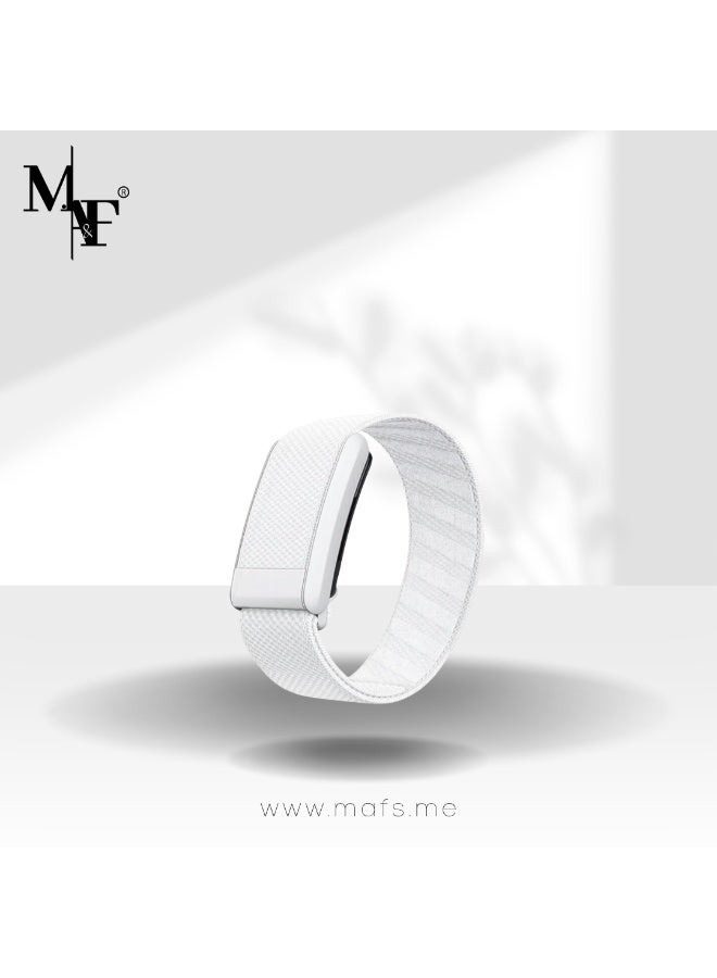 م.ا & ف'س سوار رياضي من النايلون فائق النعومة، متوافق مع ساعات WHOOP 5.0 وOne وPeak وLife | حزام متين وآمن، يسمح بمرور الهواء - Image 1