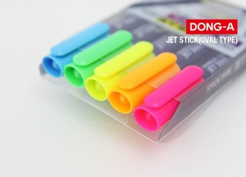 Dong-A Donga Inkjet Safe Jet Stick Solid Gel Highlighter - Image 3