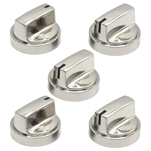 EATAKWARD 5Pcs WB03X29354 Gas Stove Knobs Replacement Replacement for GE Range PGP9030SL1SS PGP7030SL1SS PGP7030DL1BB PGP7030DL1WW Replaces PD00042150 4585908 AP6327766 - Image 1