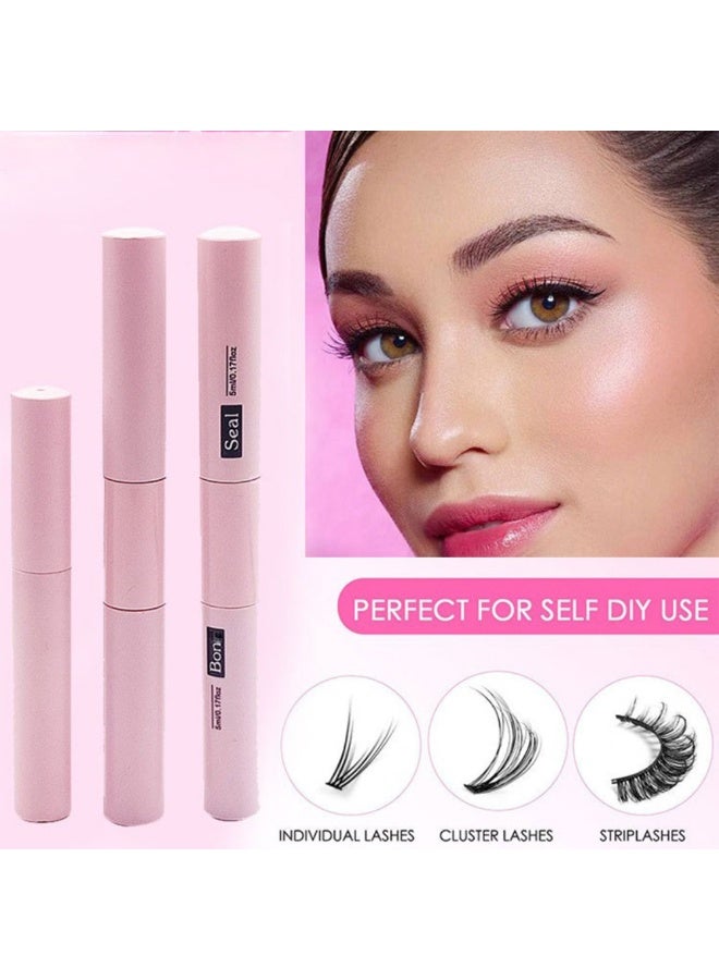 لاصق ومثبت رموش احترافي (Bond & Seal) - تركيب رموش يدوم طويلاً، مقاوم للماء، تركيبة آمنة وسريعة الجفاف - Professional Lash Glue Bulk Pack. - Image 4
