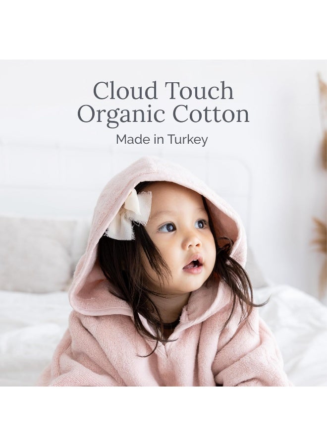 Natemia Organic Hooded Poncho Towel â€“ Ultra Soft and Absorbent Cloud Touch Cotton Kids Cover-Up - Image 2