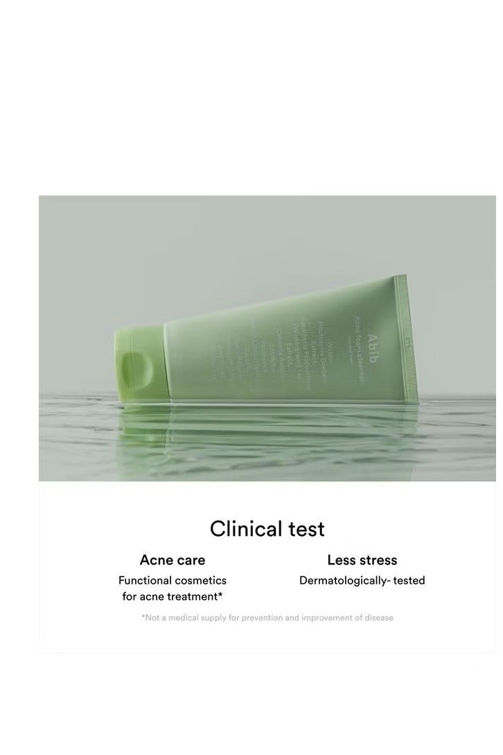 abib Acne Foam Cleanser Heartleaf Foam 5.07 fl oz / 150 ml I Hydrating Mild Acidic Daily Facial Cleanser, Panthenol B5 Soothing for Irritated Skin and Acne Pimple Care - Image 2