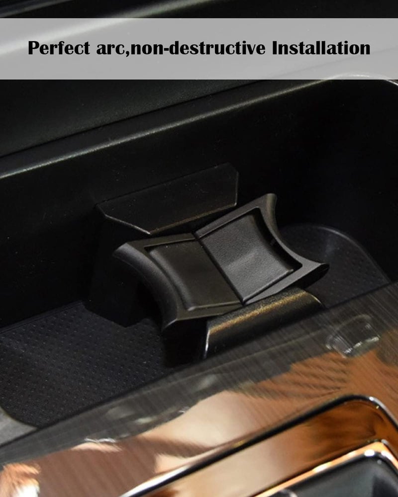 TIKSCIENCE Center Console Cup Holder Insert Divider Fits for Lexus GS GS350 GS300 GS450h GS F GS200t Turbo 2013 2014 2015 2016 2017 2018 2019 2020, Replace 55618-06020 - Image 5