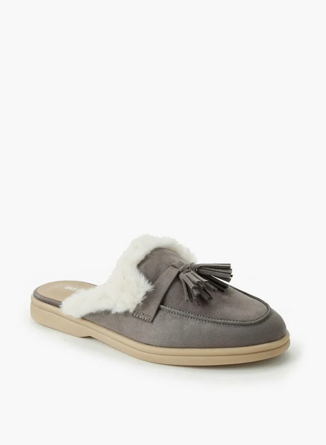 Renzo Ruganni Women Faux Fur Mules
