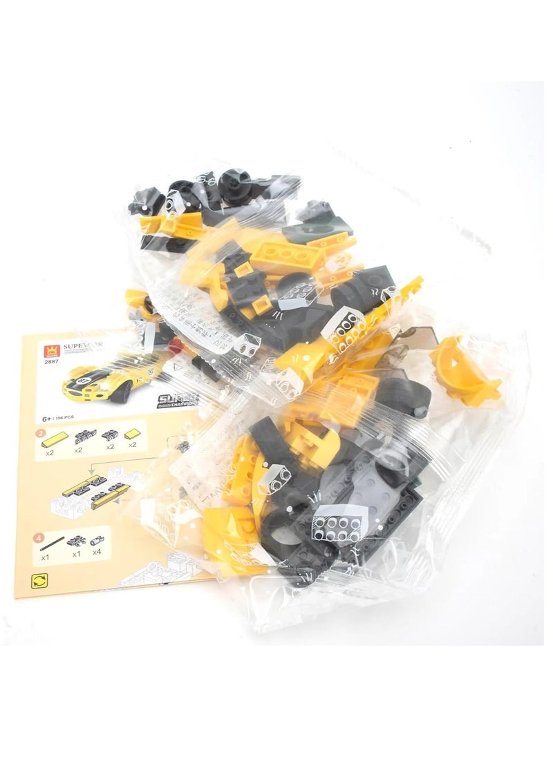 ALLKING Assembled Intelligence Car Building Block Set  - Image 3
