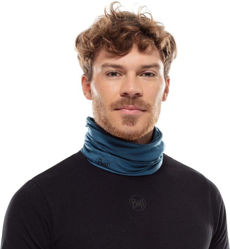 Buff Unisex Coolnet UV+ Insect Shield Neck Gaiter in Eclipse Blue - Image 3