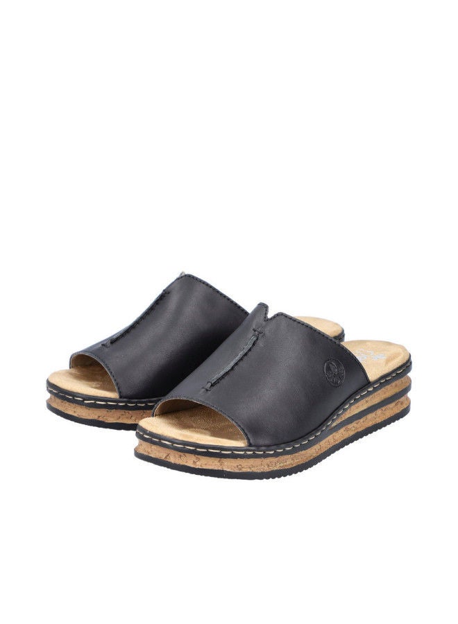 Rieker Ladies Casual Sandals 629M9-00 Regina Black 116-1114 - Image 5