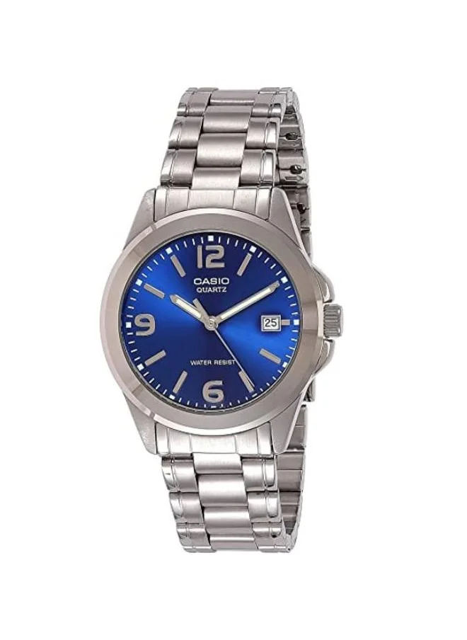 CASIO Women's Analog Display Watch With Silver Stainless Steel Strap - LTP-1215A-2A